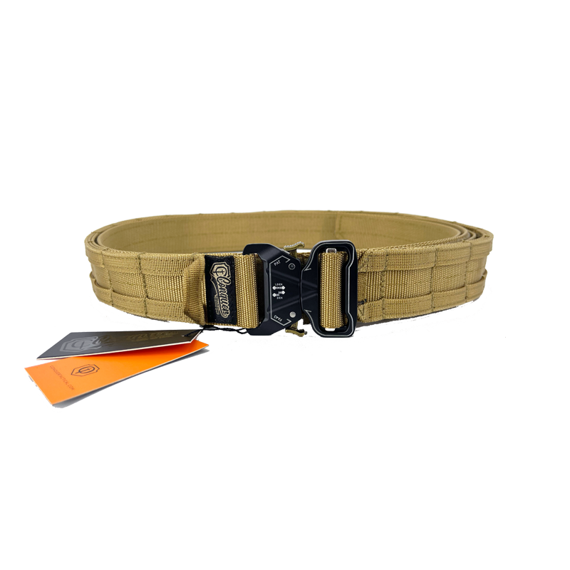 CONQUER Double Belt 105cm TAN