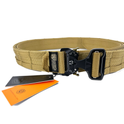 CONQUER Double Belt 105cm TAN