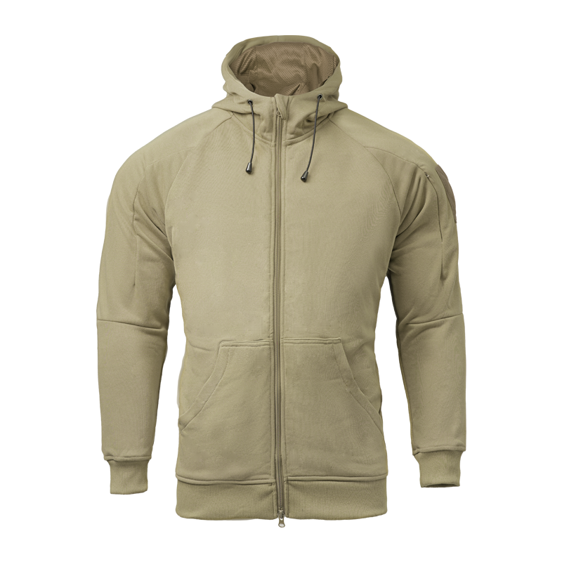 CONQUER FULLZIP TACTICAL HOODIE - RG XS