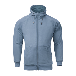 CONQUER FULLZIP TACTICAL HOODIE - BLUE L