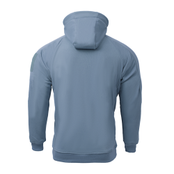 CONQUER FULLZIP TACTICAL HOODIE - BLUE L