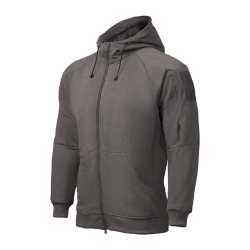 CONQUER FULLZIP TACTICAL HOODIE - DARK GREY M