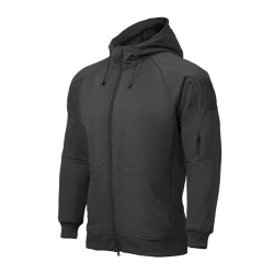 CONQUER FULLZIP TACTICAL HOODIE -BK XL