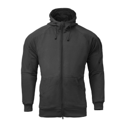 CONQUER FULLZIP TACTICAL HOODIE - BK XS