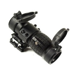 Visor 3X Magnifier for Red Dot flip to side mount modelo 301 - BK