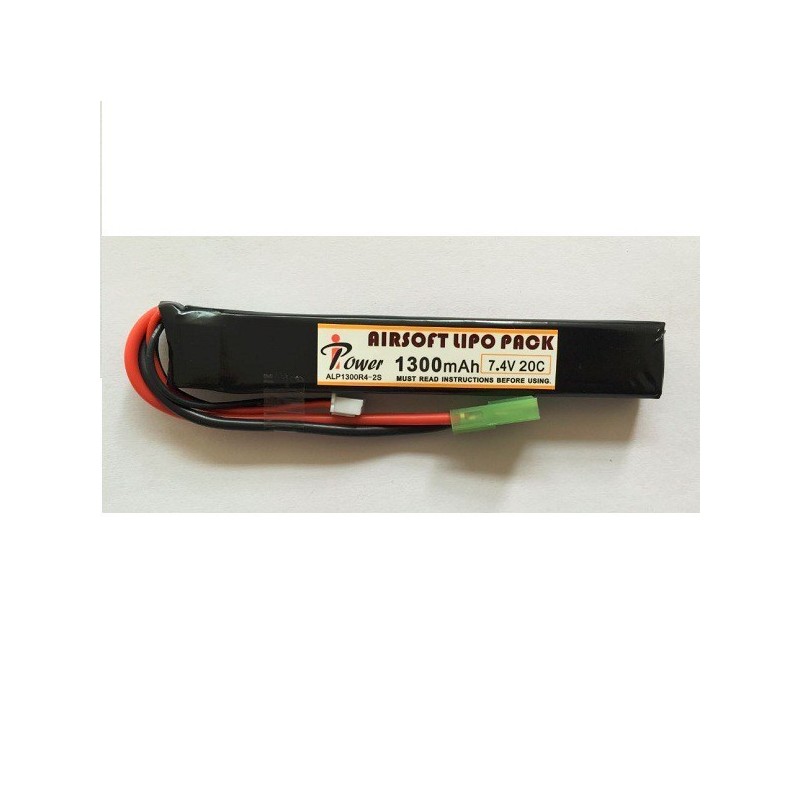 Batería iPower 7.4V 1300mAh 20C Stick