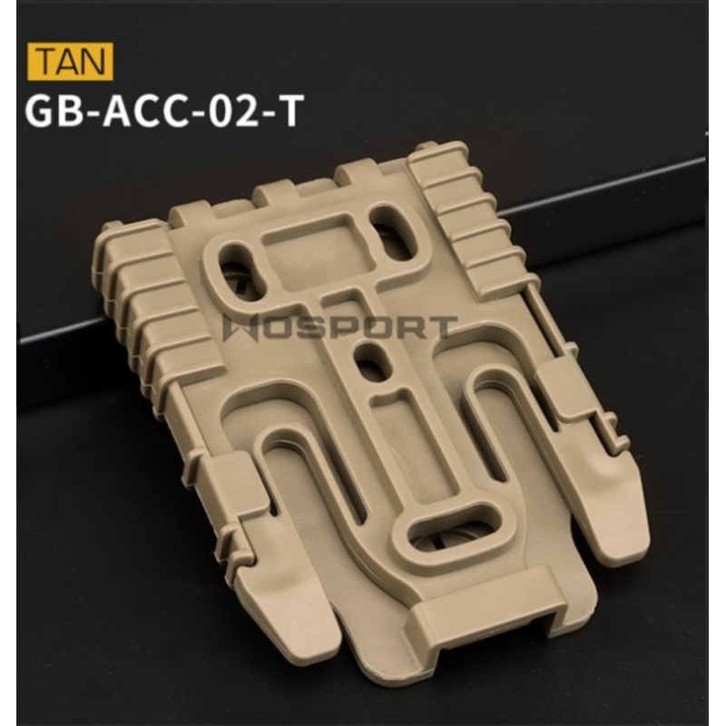 Quick release buckle for adapter base GB-ACC-02-T