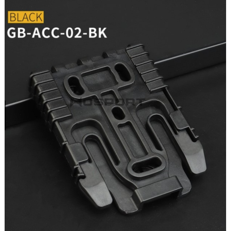 Quick release buckle for adapter base GB-ACC-02-BK