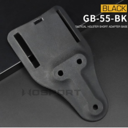 Tactical holster short adapter base - GB-55-BK
