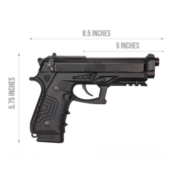 Pistola HFC Co2 Estilo M92 HCA-173BBC