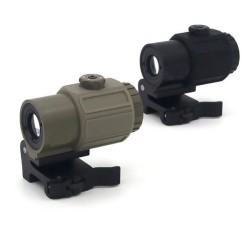 3X G43 Magnifier Para Red Dot - TAN