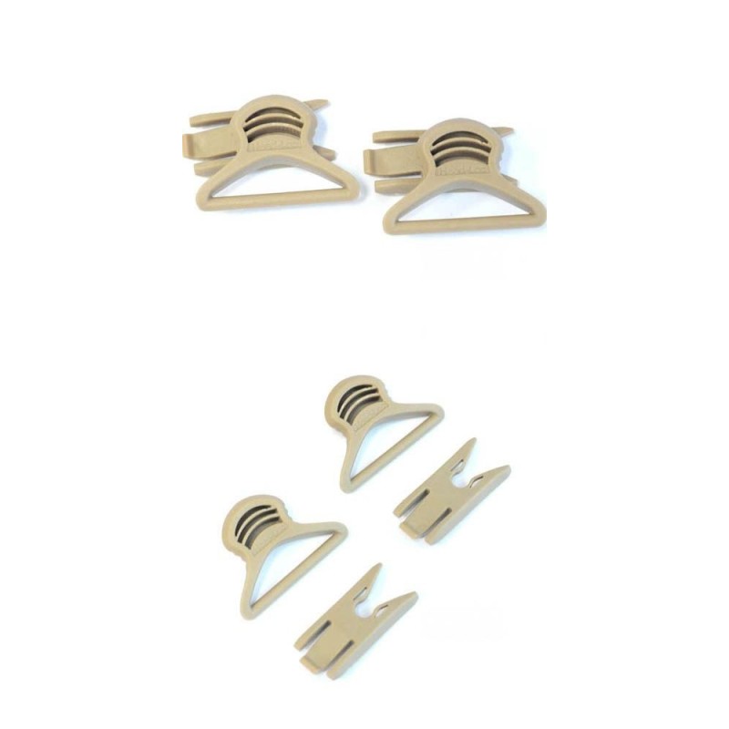 Goggle Swivel Clips  36mm DE