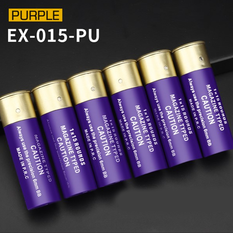 Cartuchos para escopeta EX-015-Purple