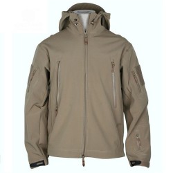 Chaqueta Shark Skin Soft Shell TAN L