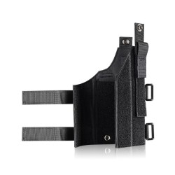 FABRIC UNIVERSAL LIGHT BEARING HOLSTER BK AM-FUH01