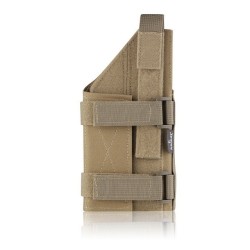 FABRIC UNIVERSAL LIGHT BEARING HOLSTER FDE AM-FUH01F