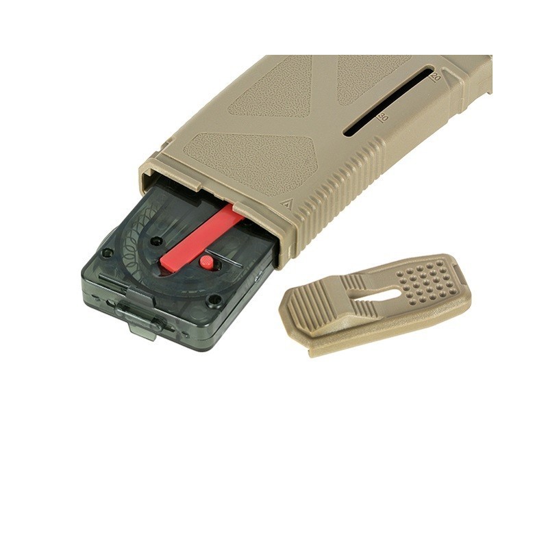 Cargador M4 MOD1 30/130Rds Variable FDE MAG-M1A-TN-5P