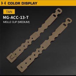 MOLLE Clip（Medium）MG-ACC-13 tan